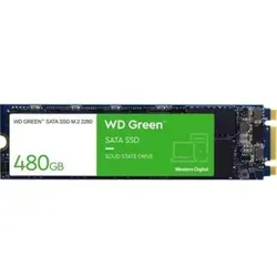 WD Green WDS480G3G0B SATA SSD 480 GB - Festplatte mit 480 GB Speicherkapazität, ideal für schnelle Systemstarts und Anwendungen dank hoher Datenübertragungsraten.