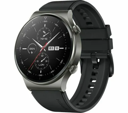 Huawei Watch GT 2 Pro Sport schwarz - Elegante Smartwatch mit langlebiger Lithium-Ionen-Batterie, ideal für Sport und Alltag