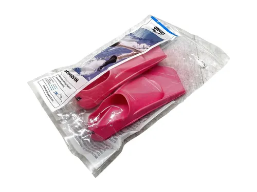 Trainingsflossen Arena Powerfin HOOK 33–34 Pink/Schwarz - Ideal für Schwimmer: Die arena Powerfin Kurzflossen aus 100% Silikon verbessern die Technik und steigern die Effizienz der Beinbewegungen. Perfekt für intensives Training und höchsten Tragekomfort.