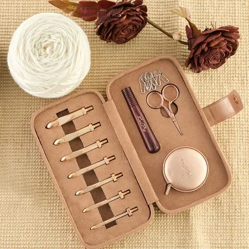 KnitPro Oasis Inter. Häkelnadelset 2,0-5,0 mm - Perfekt für kreative Projekte - Häkelnadeln für Anfänger und Fortgeschrittene, ideal für personalisierte Bastelprojekte. Hochwertige Materialien sorgen für Langlebigkeit und Vielseitigkeit.