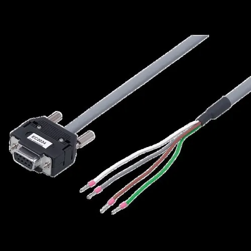 Ifm Electronic EC2034 CAN-Kommunikationskabel 2m - Steckdosen- & Schalterteile, 2 Meter langes CAN-Kommunikationskabel mit 9-poligem D-SUB Stecker für zuverlässige Datenübertragung.