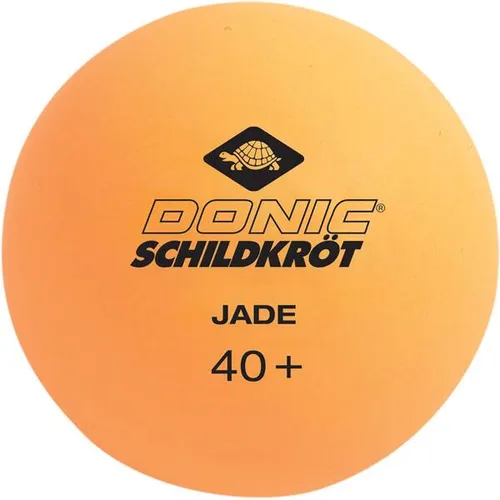 DONIC SCHILDKRÖT Donic-Schildkröt Tischtennisball Jade, Poly 40+ Qualität, 6 Stk. im Blister, orange