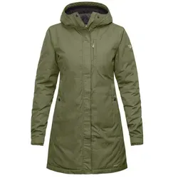 Fjällräven Kiruna Padded Parka W green (620) XL - Mäntel & Parkas für Damen, wind- und wasserabweisend mit PrimaLoft Isolierung für optimale Wärme an kalten Tagen.