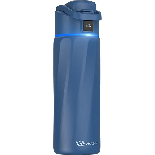 WaterH BOOST Chug Lid - Magnetite Blue (24oz./710ml) (0.71 l) (B003-24OZ-MB)