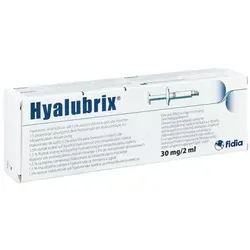 Hyalubrix Fertigspritze 1 Fertigspitzen - 2ml Gelenkflüssigkeit, verbessert Beweglichkeit und lindert Schmerzen
