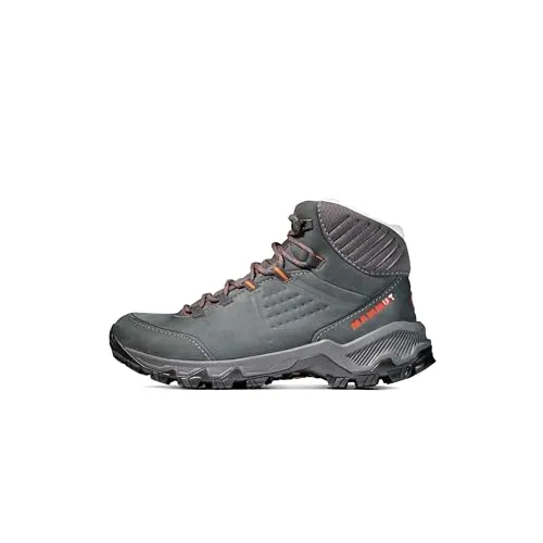 Mammut Nova IV Mid LTH Women: Leichte Wanderschuhe für Damen - Wanderschuhe mit 3D Memo Foam-Polsterung für maximalen Komfort und Vibram-Außensohle für sicheren Grip auf jedem Untergrund. Ideal für lange Wanderungen und nachhaltige Qualität.