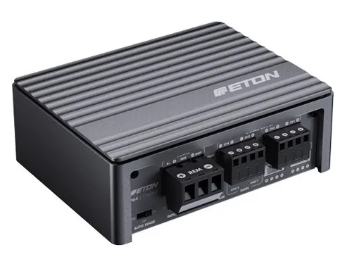 ETON PA 4 – Ultra kompakter 4 Kanal Verstärker für Autos - Car-HiFi-Endstufen mit leistungsstarker Class D Technologie für besten Sound und minimalen Platzbedarf – nur 128 x 100 x 45 mm groß.