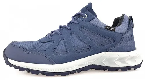 Jack Wolfskin Damen Woodland 2 Texapore Low W - Graphite, 40 EU - Wanderschuhe mit sehr weicher, leichter Wandersohle und griffigem Profil aus synthetischen Materialien, ideal für vielseitige Outdoor-Aktivitäten.