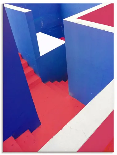 Artland Wandbild staircase, Elemente der Architektur (1 St), als Alubild, Leinwandbild, Poster, Wandaufkleber in verschied. Größen