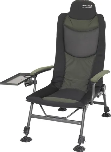 Anaconda Moon Breaker Carp Chair - Der ideale Karpfenstuhl für Angler - Stuhl für Angler, robustes Aluminium, komfortable Rückenlehne, perfekt für lange Angelstunden und Campingausflüge.