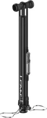 Lezyne Digital Travel Floor Drive Pumpe Schwarz - Hochpräzise Werkstattpumpe mit digitalem Manometer, CNC-gefrästem Aluminium und 99 cm Schlauch. Ideal für alle Radtypen, leicht und kompakt für den mobilen Einsatz.