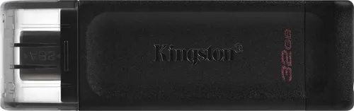 Kingston DataTraveler 70 - DT70 128GB USB-C-Stick, blitzschnelle USB 3.2 Gen 1-Geschwindigkeiten für nahtlose Datenübertragung unterwegs