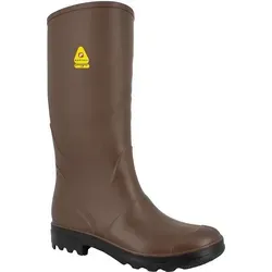 Nora Unisex Country Arbeitsstiefel, Braun, 46 EU - Hochwertige Arbeitsstiefel aus GOMMAFORTE, ideal für den professionellen Einsatz. Flexibel und reißfest, bieten sie optimalen Schutz und Komfort bei niedrigen Temperaturen.