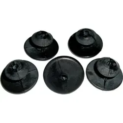 Römer 2000003449 Britax Fixierknopf für Sitzpolster, schwarz (5er Pack) - Schwarz