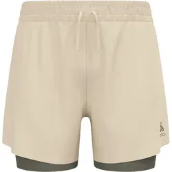 Odlo Zeroweight 5-Zoll 2-in-1 Laufshorts XL – Agate Grau - Die Odlo Zeroweight 5-Zoll Shorts bieten maximale Bewegungsfreiheit und Komfort für Sportler. Hergestellt aus recyceltem Material, sorgen sie für optimale Feuchtigkeitsregulierung und haben praktische Taschen für Handy und Schlüssel.