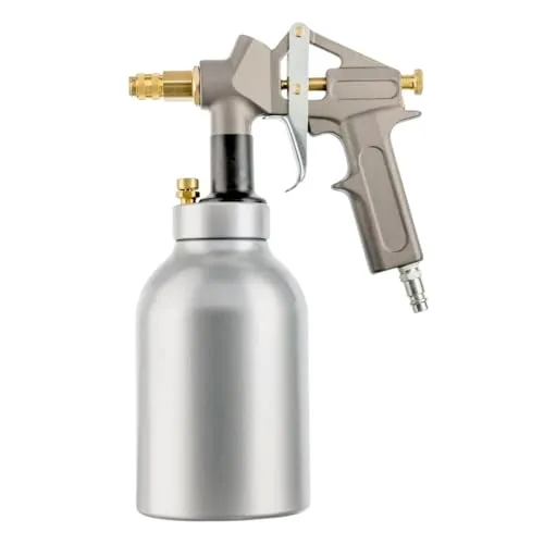 TBS 222 Druckbecherpistole für Hohlraumwachs - Effiziente Druckbecherpistole mit 360° Düse für präzise Materialverteilung. Ideal für Korrisionsschutz und einfache Handhabung. Maximaler Druck: 8 bar, Füllmenge: 1 Liter.