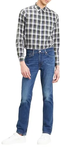 Levi's Herren 511 Slim Jeans - Moderne schmale Passform mit Bewegungsfreiheit, ideal für einen eleganten Look und optimalen Tragekomfort.