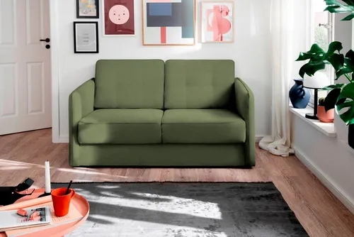Home affaire Schlafsofa Milano, zwei einzeln ausziehbare Liegefunktionen