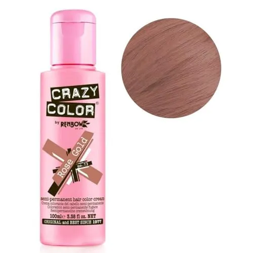 Semipermanente Färbung Nr. 73 Roségold CRAZY COLOR 100ML