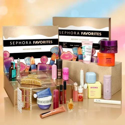 Sephora Favorites Adventskalender 2025 - 24 hochwertige Kosmetikprodukte - Adventskalender für Damen, Limited Edition mit 24 Türchen voller Beauty-Highlights im Wert von 549€, perfekt für die Weihnachtszeit.
