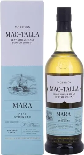 Morrison Mac-Talla - Mara - Cask Strength Islay Single Malt Whisky - Whisky, Cask Strength mit 58.2% - Ein maritimer Genuss, der die Vielfalt und Tiefe der Islay Whiskys perfekt einfängt.