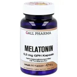Melatonin 0,5 mg Gph Kapseln