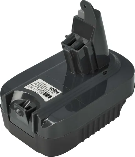 vhbw Akku-Adapter kompatibel mit Dyson DC58, Absolute, DC62, DC61 Staubsauger - Konverter für 18 V Li-Ion Akkus z.B. kompatibel mit Makita BL1830