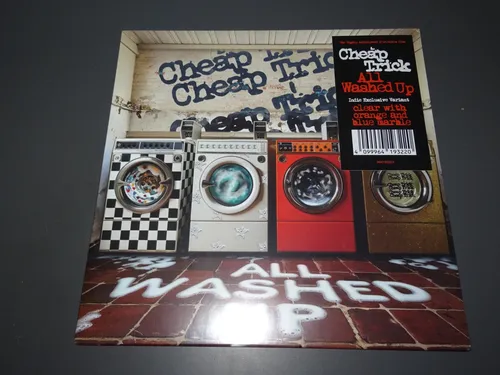 CHEAP TRICK - ALL WASHED UP | BMG-Colour-Vinyl-LP 2025 - Limitierte Vinyl-LP von Cheap Trick, in mintem Zustand und versiegelt. Ein Muss für Sammler und Musikliebhaber! Hochwertiges Vinyl für ein optimales Klangerlebnis.