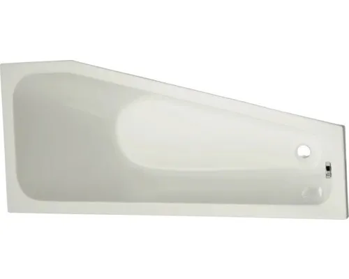 Badewanne Koala Vario Weiß Typ A - Raumsparwanne mit 175 l Fassungsvermögen, ideal für kleine Badezimmer. Perfekte Kombination aus Badewanne und Dusche für optimale Flächennutzung.