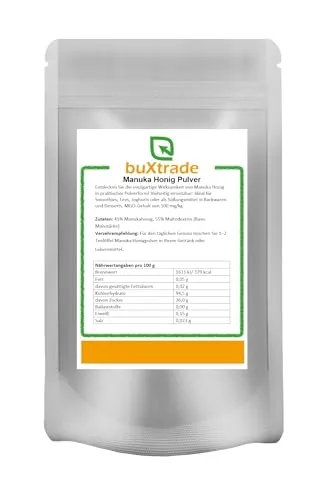 Manukahonig Pulver | Manuka Honig | Neuseeland | Pulver | Buxtrade | Honigpulver 1 kg