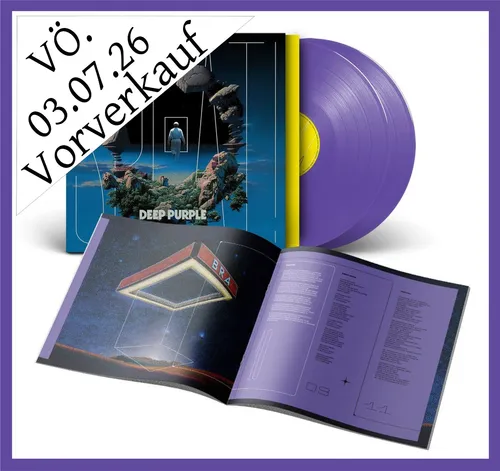 Deep Purple "splat!" limited purple 180g Vinyl 2LP NEU Album 2026 Vvk Vö 03.07.