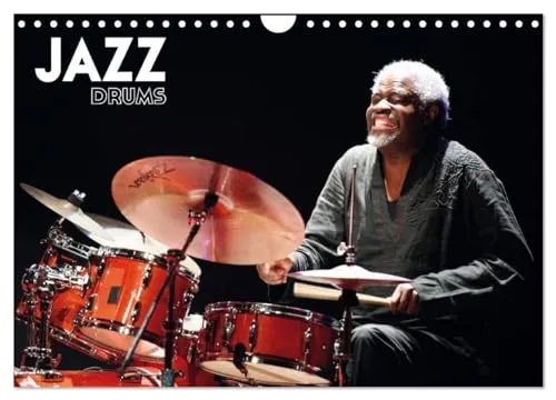 Jazz drums (Calendrier mural 2025 DIN A4 horizontal), CALVENDO calendrier mensuel: Les batteurs de légende à Atlantique Jazz Festival