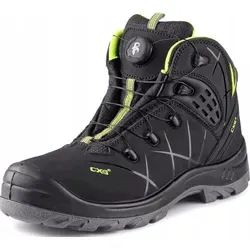 CXS UNIVERSE STRATUS S3S Stiefeletten Größe 42 - BHP CX289836 - Robuste Lederstiefelette mit Dyna-Flex®-Einlegesohle und speziellen Verschluss für schnellen Ausstieg. Ideal für den täglichen Einsatz, rutschhemmend und durchtrittsicher.