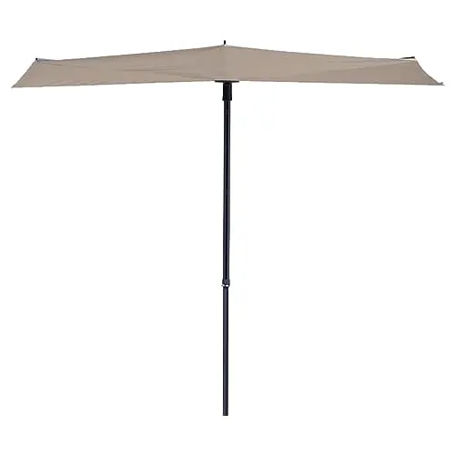 Madison Balkonschirm Sun Wave 300 x 150 cm Ecru PAC3P016 - Genießen Sie mit dem Madison Sun Wave Balkonschirm entspannte Stunden im Freien. Höhen- und Neigungsverstellung in über 80 Positionen bieten individuellen Sonnenschutz für Balkon oder Garten.
