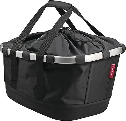 Rixen & Kaul Klickfix Bikebasket GT - Modischer Fahrradkorb - Fahrradtasche mit Racktime Adapter, faltbar und ideal für Radsportler. Maße: 33 x 27 x 42 cm, 21 ltr. Kapazität, in 4 Farben erhältlich.