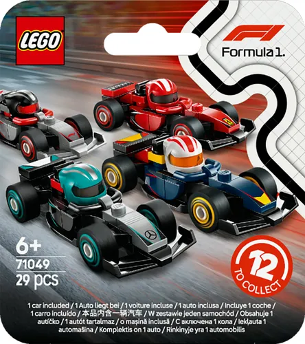 LEGO Minifigures F1 Rennwagen zum Sammeln 71049