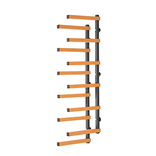 Triton 330190 Kragarmregal - Platzsparendes Holzlagerregal mit 12 Tragarme, ideal für Werkstätten und Garagen, hohe Tragfähigkeit von 50 kg pro Ebene
