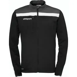 uhlsport Herren Offense 23 Poly Sportjacke - Sportjacke aus elastischem Polyester in trendy Farben, ideal für aktive Männer, mit praktischer Brusttasche und stylischem Rippkragen.