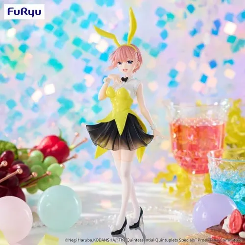 Furyu The Quintessential Quintuplets Trio-Try-iT PVC Statue Nakano Ichika Bunnies Ver. 24 cm - Sammelfigur von Nakano Ichika in einer einzigartigen Bunnies Ver. Ausführung, perfekt für Fans der Serie und Sammler.