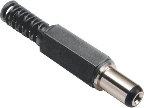 BKL Electronic 072601 Niedervolt-Steckverbinder Stecker, gerade 4mm 1.30mm