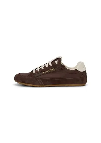 Marc O’Polo 60319333501349776 Damen Sneaker - Modische Sneaker in burnt coffee mit gut gepolsterter Decksohle und rutschhemmender Laufsohle. Ideal für den sportlichen Look und den täglichen Einsatz.