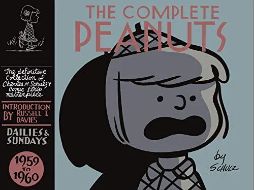 The Complete Peanuts 1959-1960: Volume 5 - Humor, eine Sammlung der besten Cartoons mit Charlie Brown und Snoopy, ideal für Fans der klassischen Comic-Serie.