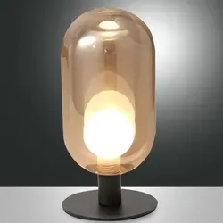 Gubbio Tischleuchte G9 LED 1x33W Amber Fabas Luce