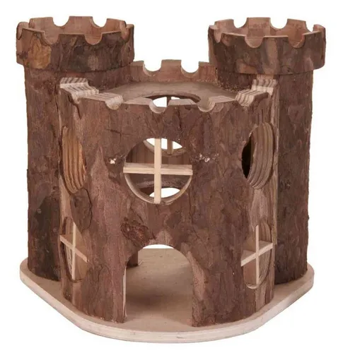 TRIXIE Kleintierhaus Spielburg Matti - diverse - 19 × 14 × 15 cm