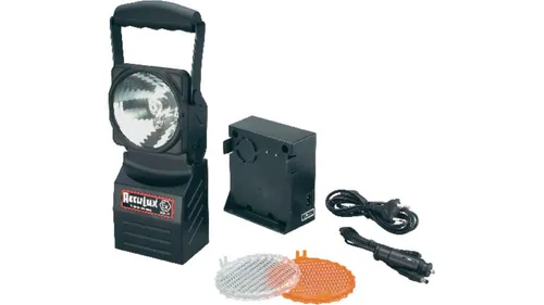 AccuLux EX SLE 15 Arbeitsleuchte - Ex-geschützte Taschenlampe für Zonen 1, 2, 21, 22, IP64, leicht und mit schwenkbarem Leuchtenkopf, ideal für den Einsatz in explosionsgefährdeten Bereichen.