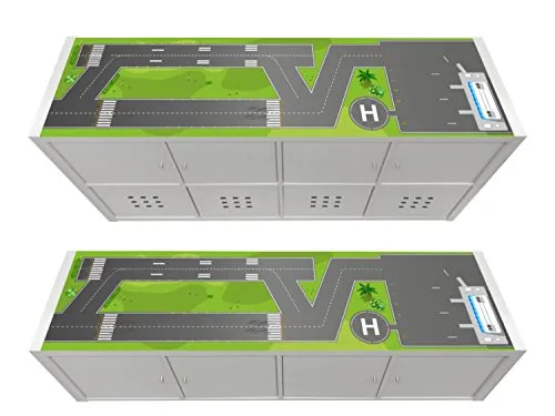 Stikkipix Möbelfolie KSWL11 passend für das Regal KALLAX von IKEA - (Möbel Nicht inklusive)