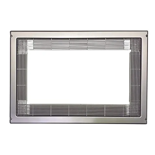 Micel Self-Cutting Microwave Frame - Mikrowellenrahmen 600 x 400 mm aus Edelstahl - Standmikrowellen-Rahmen in Edelstahloptik, perfekt zugeschnitten für eine einfache Installation und modernes Design in Ihrer Küche.