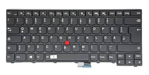 Lenovo Thinkpad T431 Tastatur - Schwarz mit Beleuchtung - Hochwertige Ersatz-Tastatur mit deutschem Layout, ideal für Lenovo Thinkpad T431 und T431s. Zuverlässig im Einsatz und perfekt für Ihre Produktivität.
