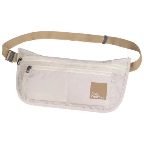 Jack Wolfskin Document Belt DE Luxe sea shell (5629) One Size - Hüfttasche für unauffällige Dokumentenaufbewahrung, aus leichtem FULL DULL 75D-Material, ideal für Reisen und urbanen Alltag, mit integriertem Organizer für Ordnung.