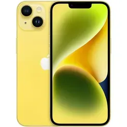 Apple iPhone 14 Plus 256GB Gelb - Handys ohne Vertrag mit beeindruckender Kamera und langer Akkulaufzeit. Das iPhone 14 Plus bietet eine Dual-Kamera für großartige Aufnahmen bei wenig Licht und ist IP68 wasserdicht.